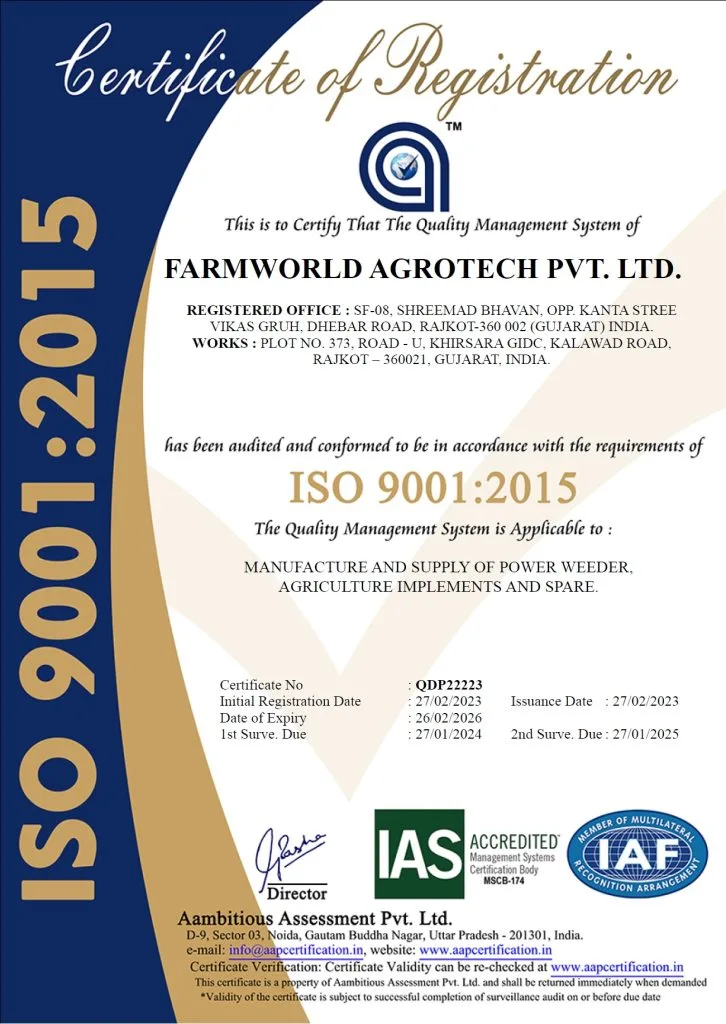 ISO Certificate